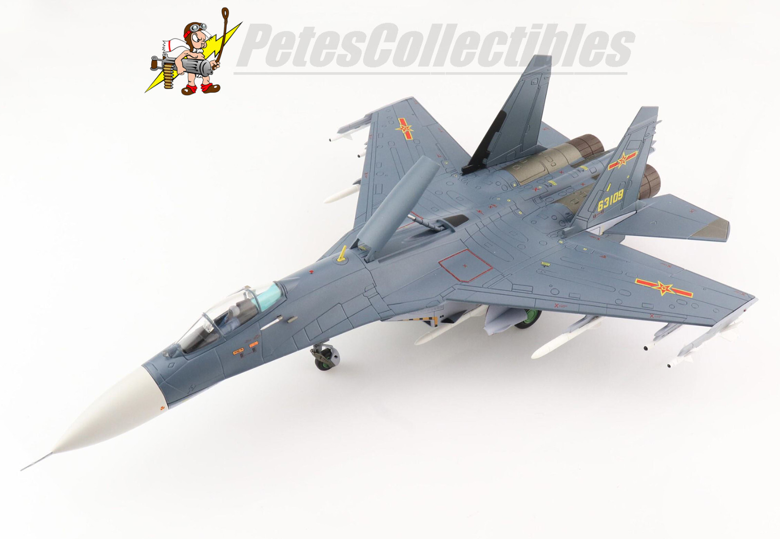 HOBBY MASTER HA6016 Shenyang J-11BG Flanker-L PLAAF #63109 South China Sea 2022