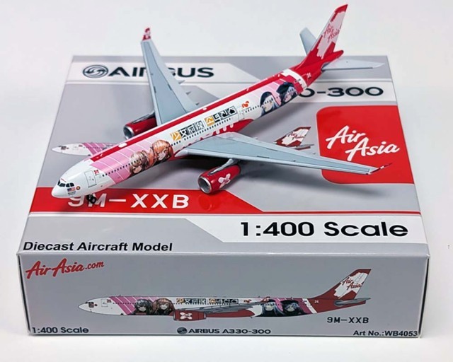 AirAsia X / Airbus A330-300 / 9M-XXB / WB4053 / 1:400