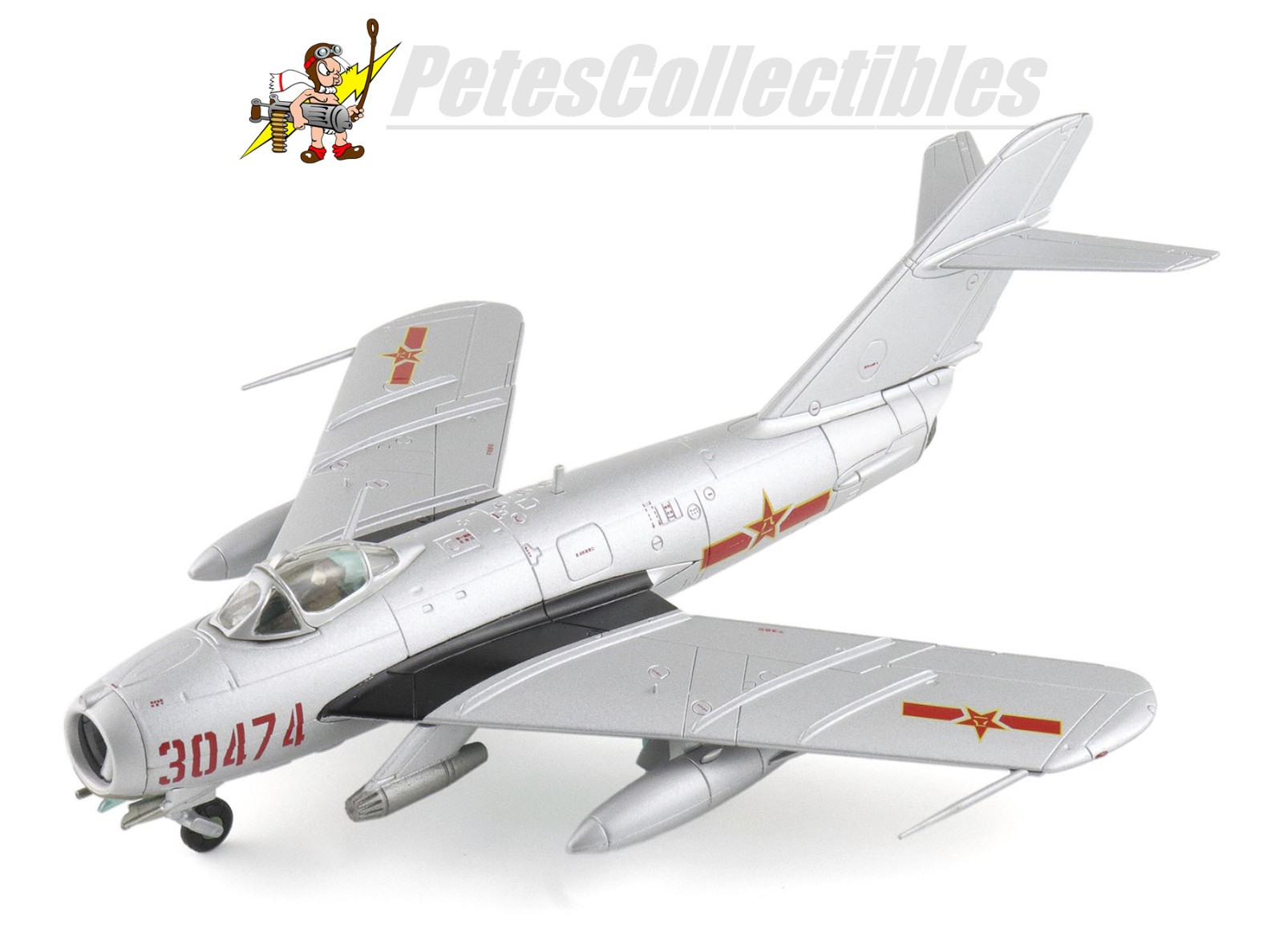 Hobby Master HA5913 Shenyang J-5 Fresco PLAAF, Red 30474, China (MIG-17F) 1:72nd
