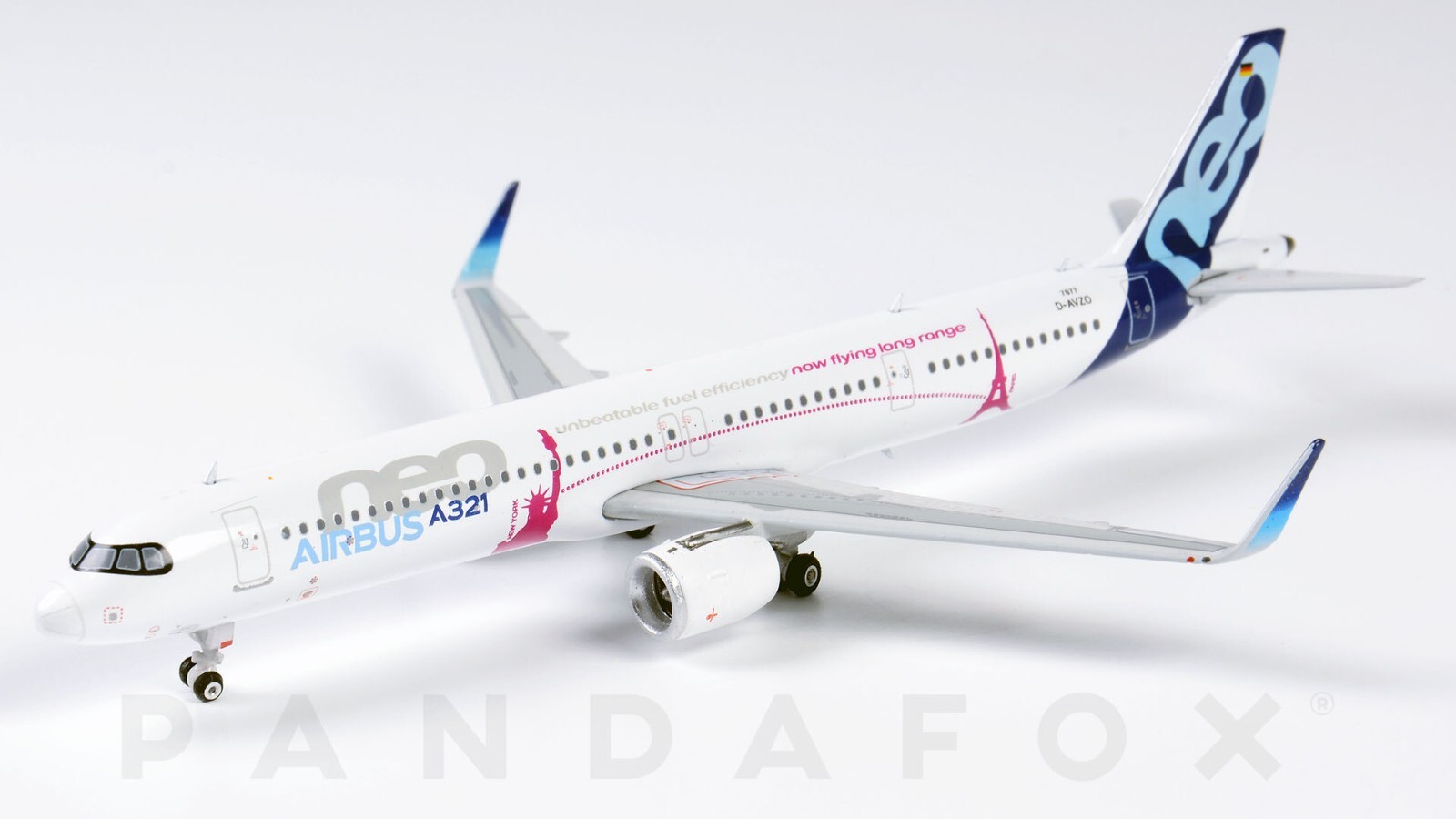 House Color Airbus A321LR D-AVZO Phoenix PH4AIR1974 11577 Scale 1:400