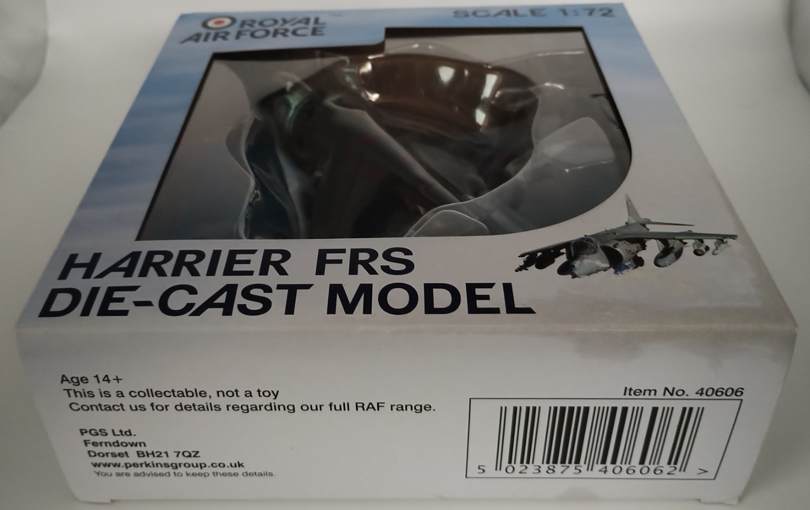 PGS Models 40606 1/72 Scale Royal Air Force Aircraft Harrier FRS Model