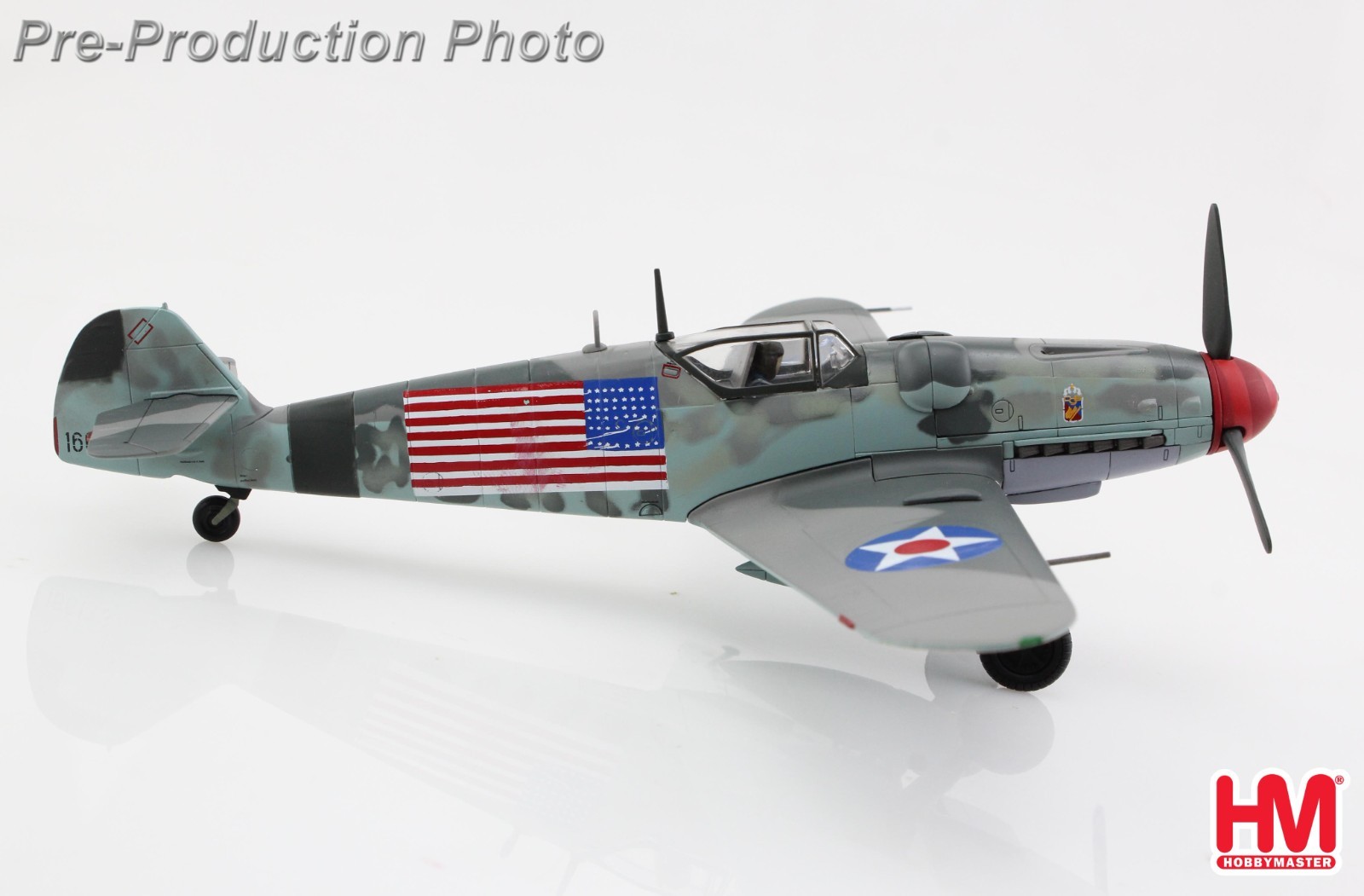 Hobby Master HA8767, BF 109G-6 “Capt. Constantin Cantacuzino” W.Nr.166133, 1:48