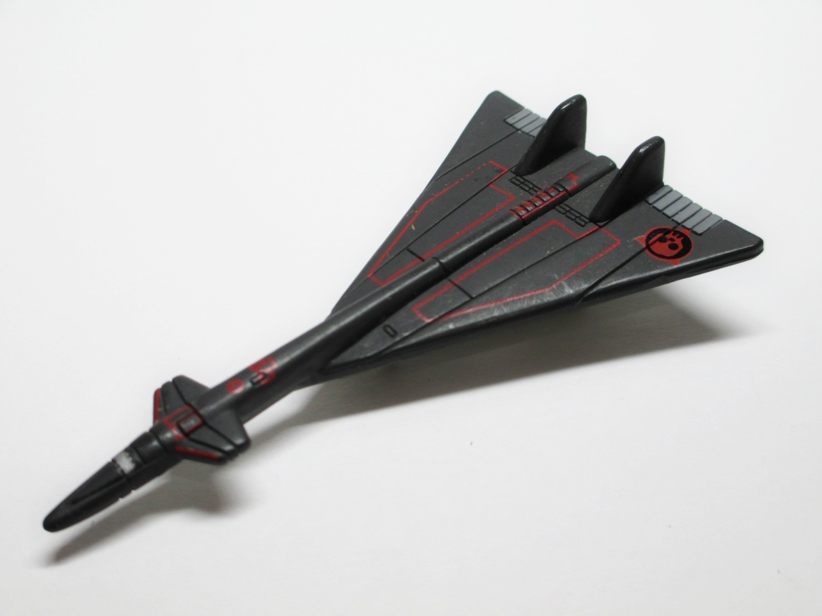 Micro Machines Military XB-70 Valkyrie Bomber Aircraft Red Skull Plane Galoob