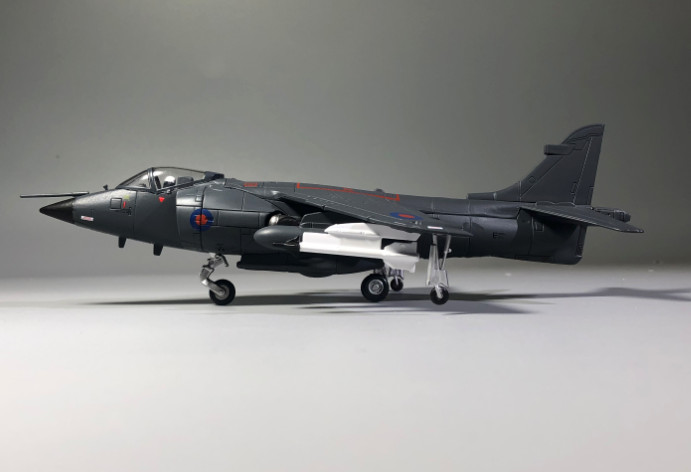 Amer Com British Royal Navy BAE Sea Harrier FRS MK I 1982 1/72 Diecast Model