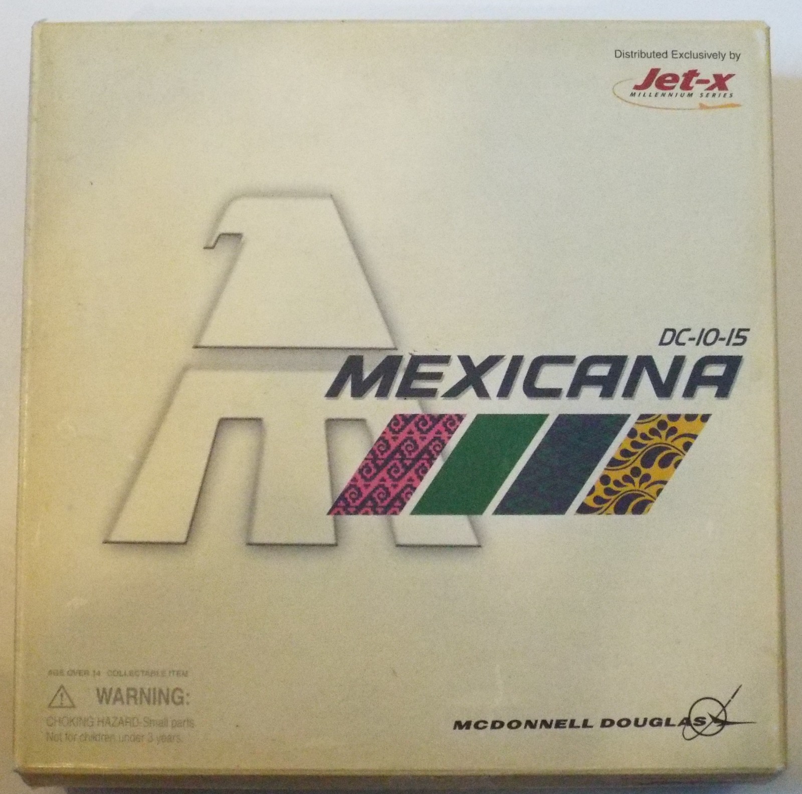 1/400 Diecast Mexicana DC-10-15 (Purple) Jet-X #JX035 OOP Factory Sealed MISB