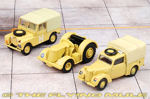 Oxford Diecast 1:76 British Army 3-Piece Desert Set