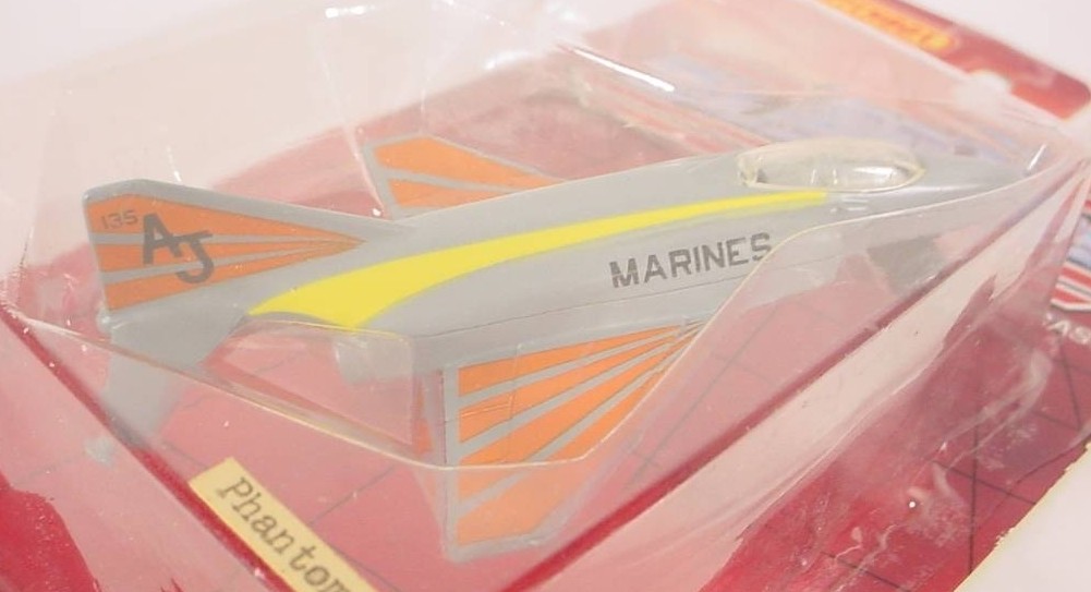 Matchbox Sky Busters SB6 Marines Phantom Mint On Card