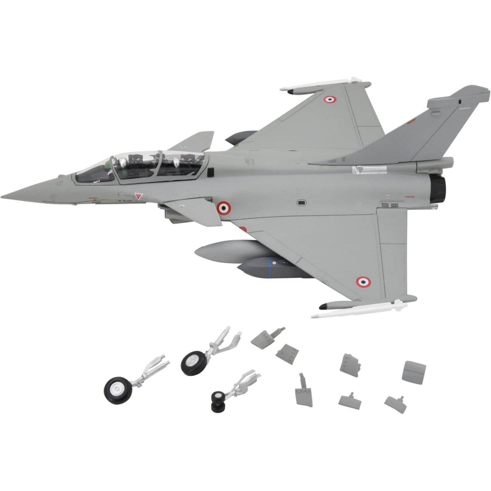1/72 French Air Force Rafale B Fighter Finished Alloy Model Simulation Ornament