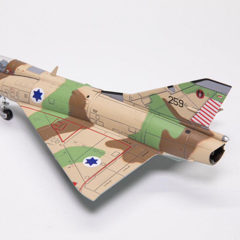 1:72 Panzerkampf Israeli Air Force Mirage IIIC Fighter Plane Diecast Model