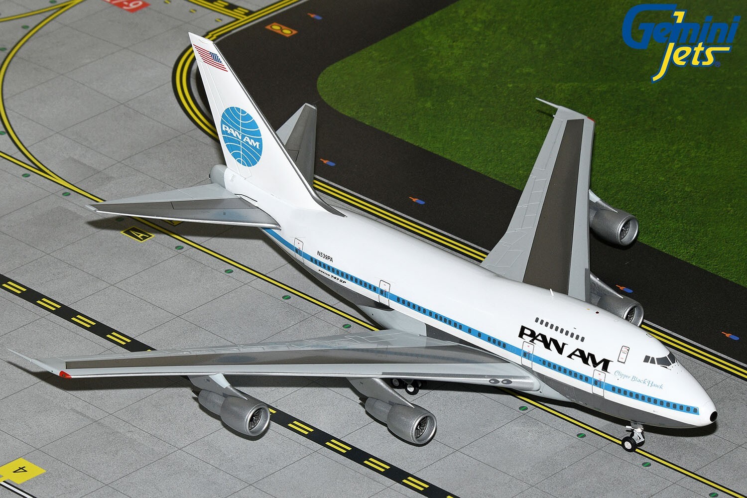 Pan Am Boeing 747SP N539PA GeminiJets G2PAA1157 Scale 1:200 IN STOCK