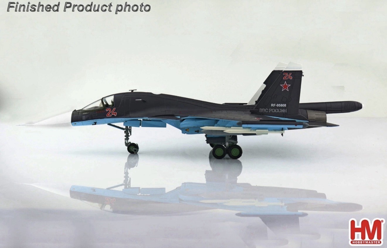 Sukhoi Su-34 Fullback RF-95808 Russian Air Force Syria 2015 Hobby Master HA6306