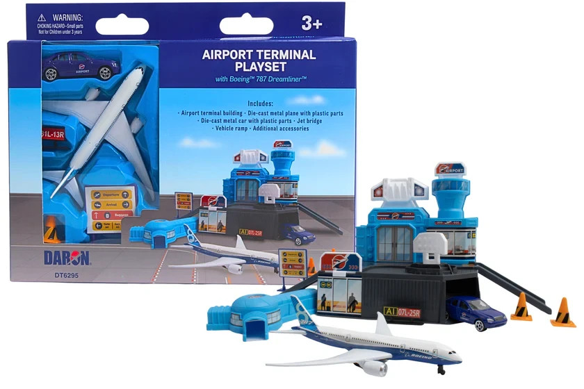 Daron RT6295 Airport Terminal Playset – NEW!