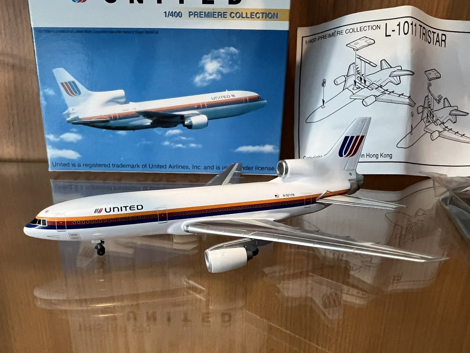 Dragon Wings 1:400 United Airlines L-1011 N501PA Item 55121