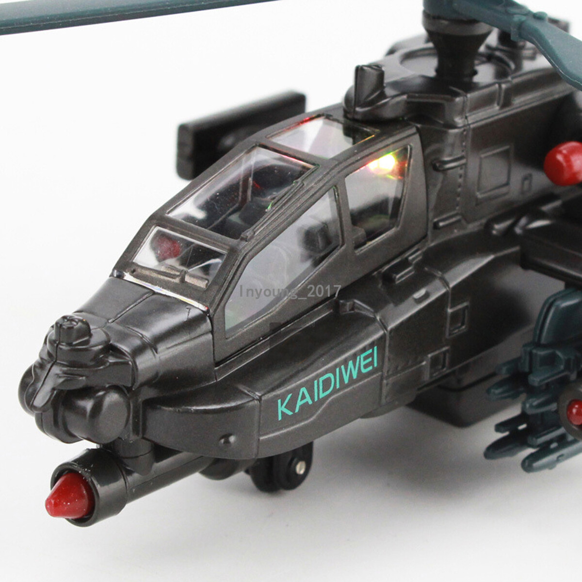 1:64 Boeing AH-64D Apache Helicopter Model Diecast Toy Vehicle Airplane Toys