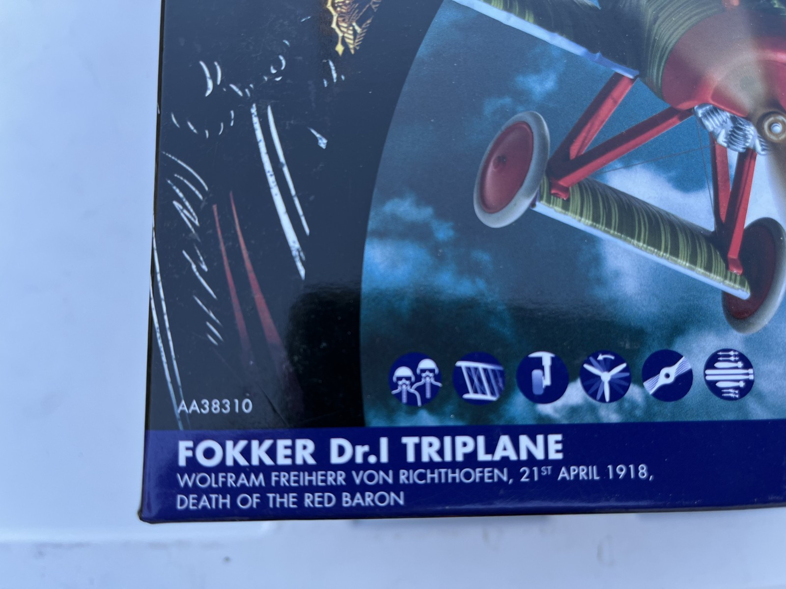 CORGI: Folker DR.1, L.T HANS KIRSCHSTEIN, “AA38310” 1:48
