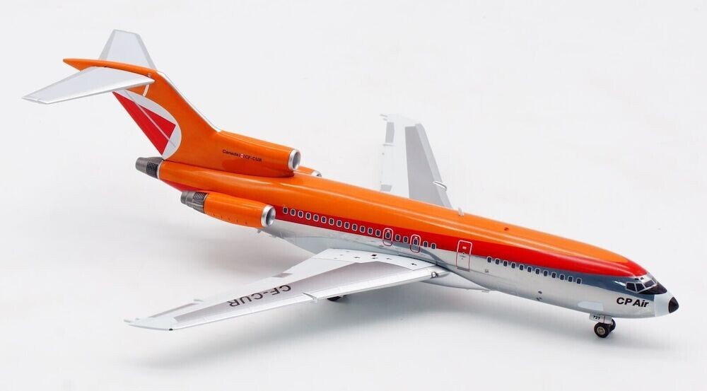 1:200 IF200 CP Air Boeing 727-17 CF-CUR polished w/Stand