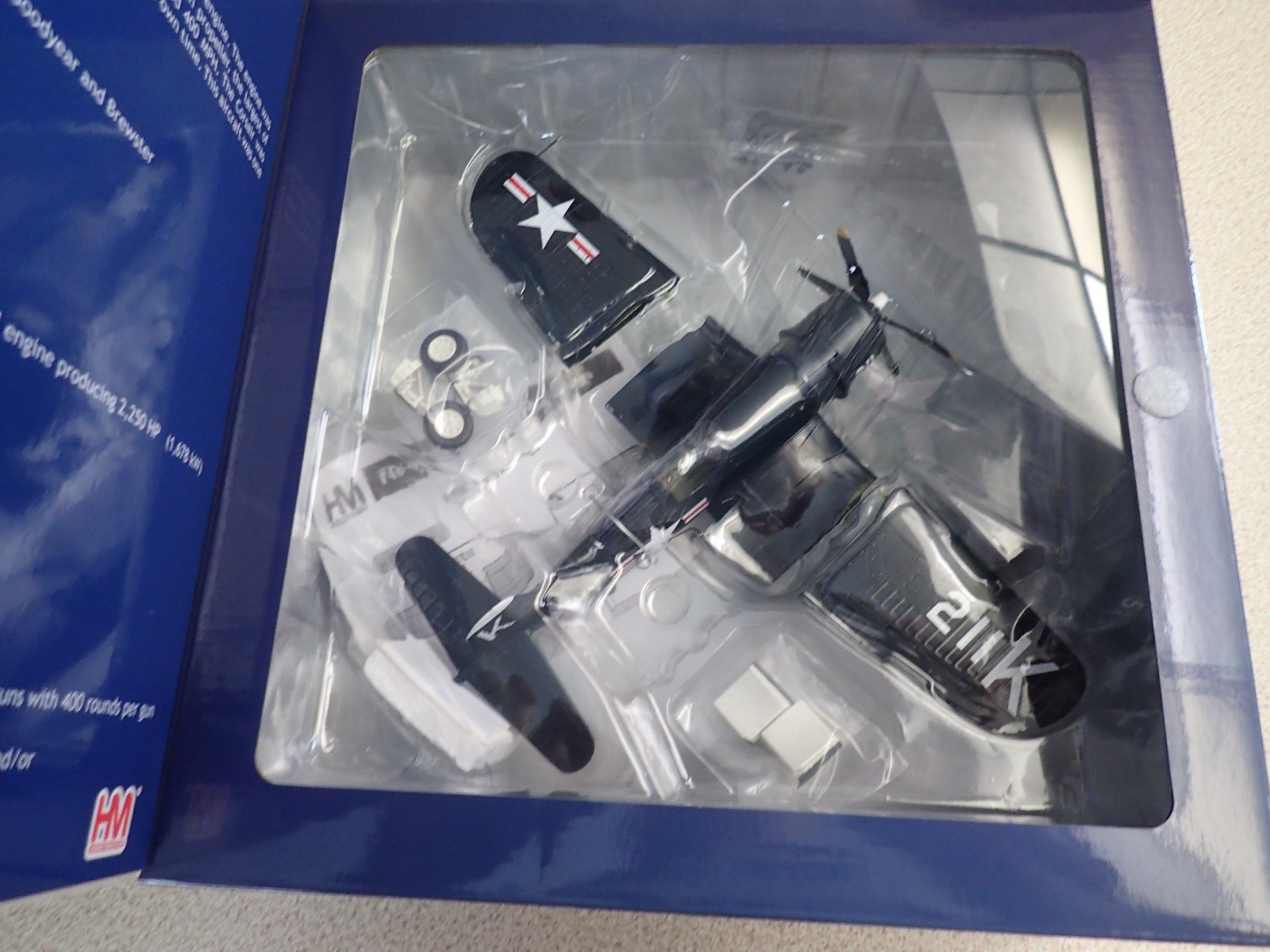Hobbymaster HA8225 1:48 F4U-4 Corsair White 211 USS Leyte Dec 1950 Sealed