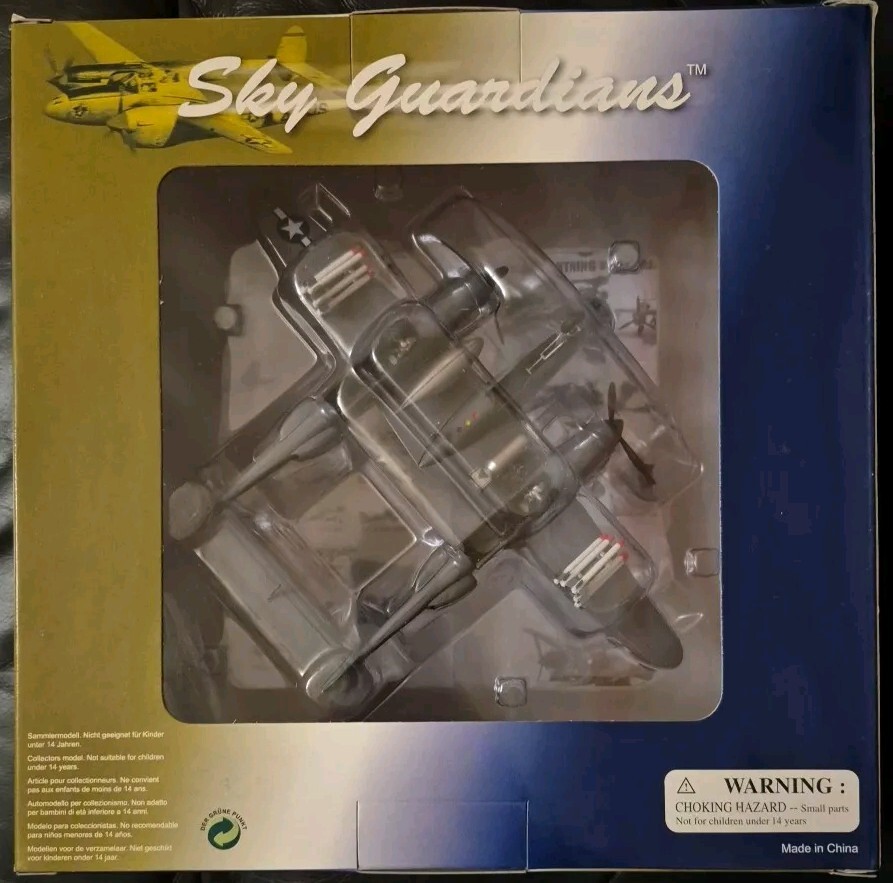 Sky Guardians Aviation Model P-38 Lightning USAAF HILLS ANGELS WTW-72-020-004