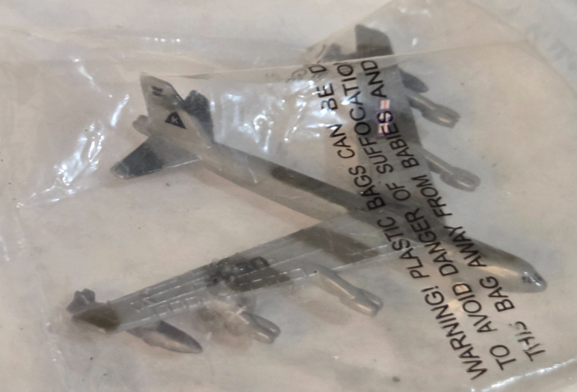 RealToy F-117 Nighthawk Diecast Mititary Jet Black NIB A157