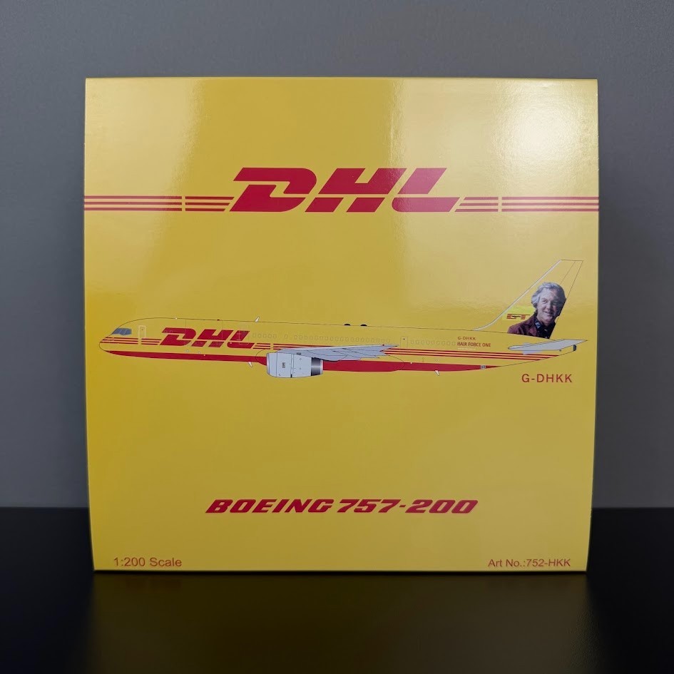 B-Models 1:200 DHL Boeing 757-28A(PCF) G-DHKK “Hair Force One”
