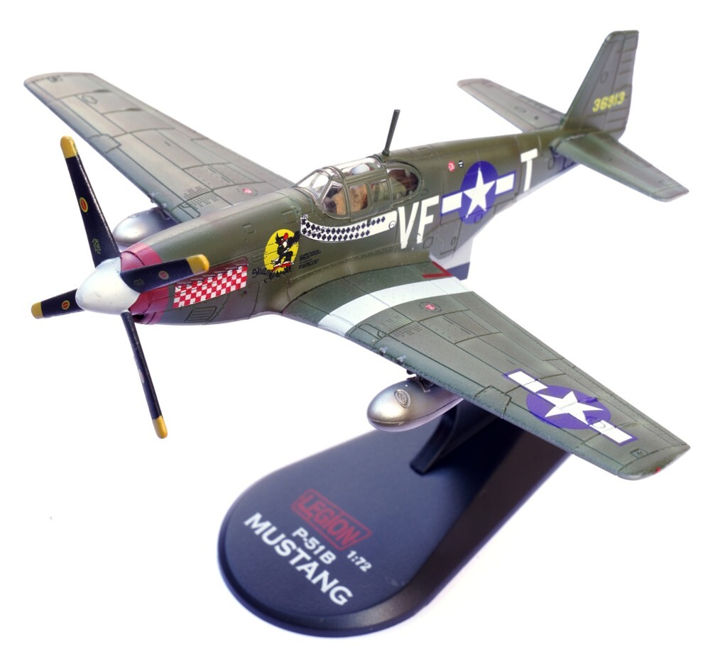 P-51 P-51B Mustang “Shangri-La” 336th FS 4th FG USAAF 1/72 Scale Diecast Model