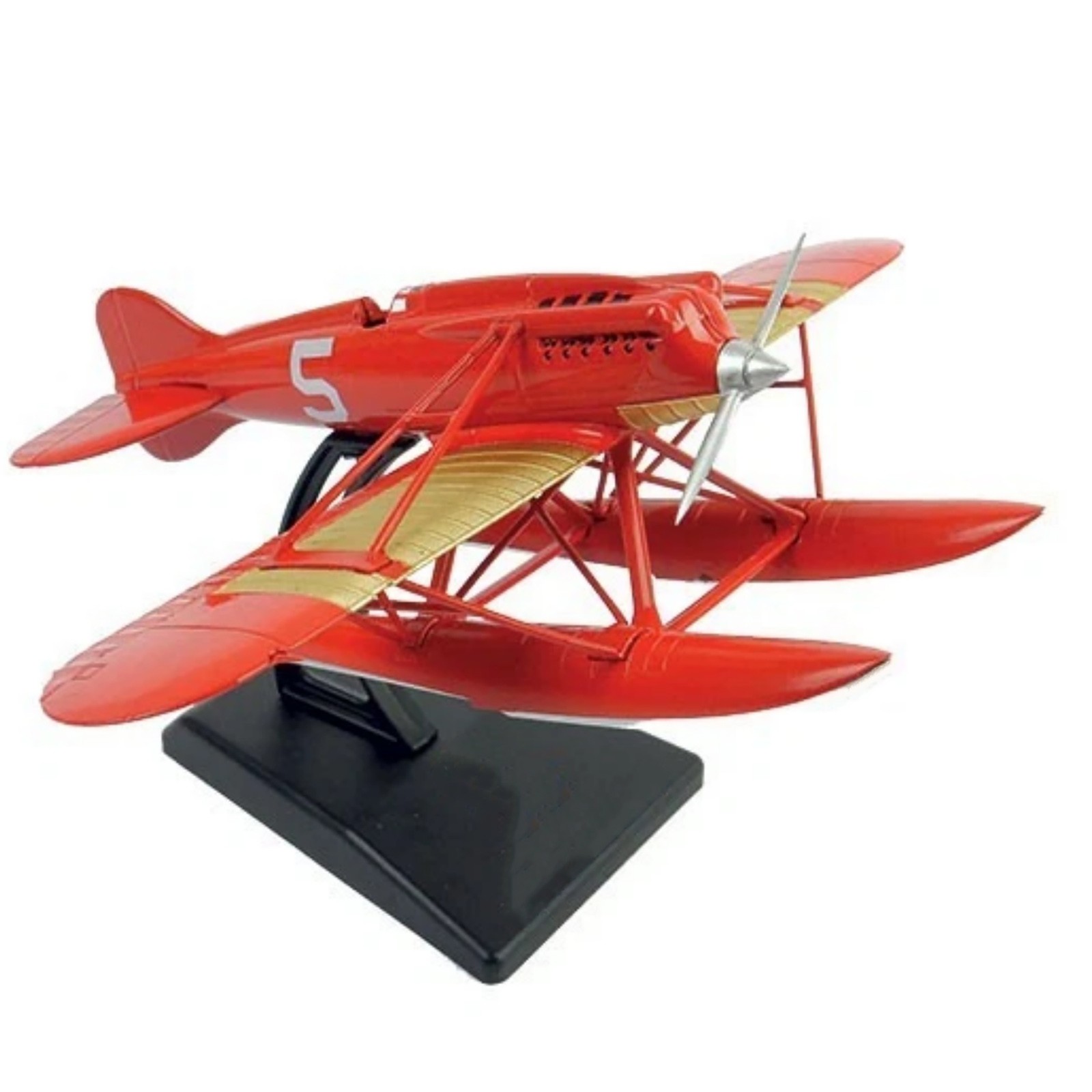 Alloy Plastic Macchi M.39 Schneider Cup Seaplane 1:72 Scale Collection Model