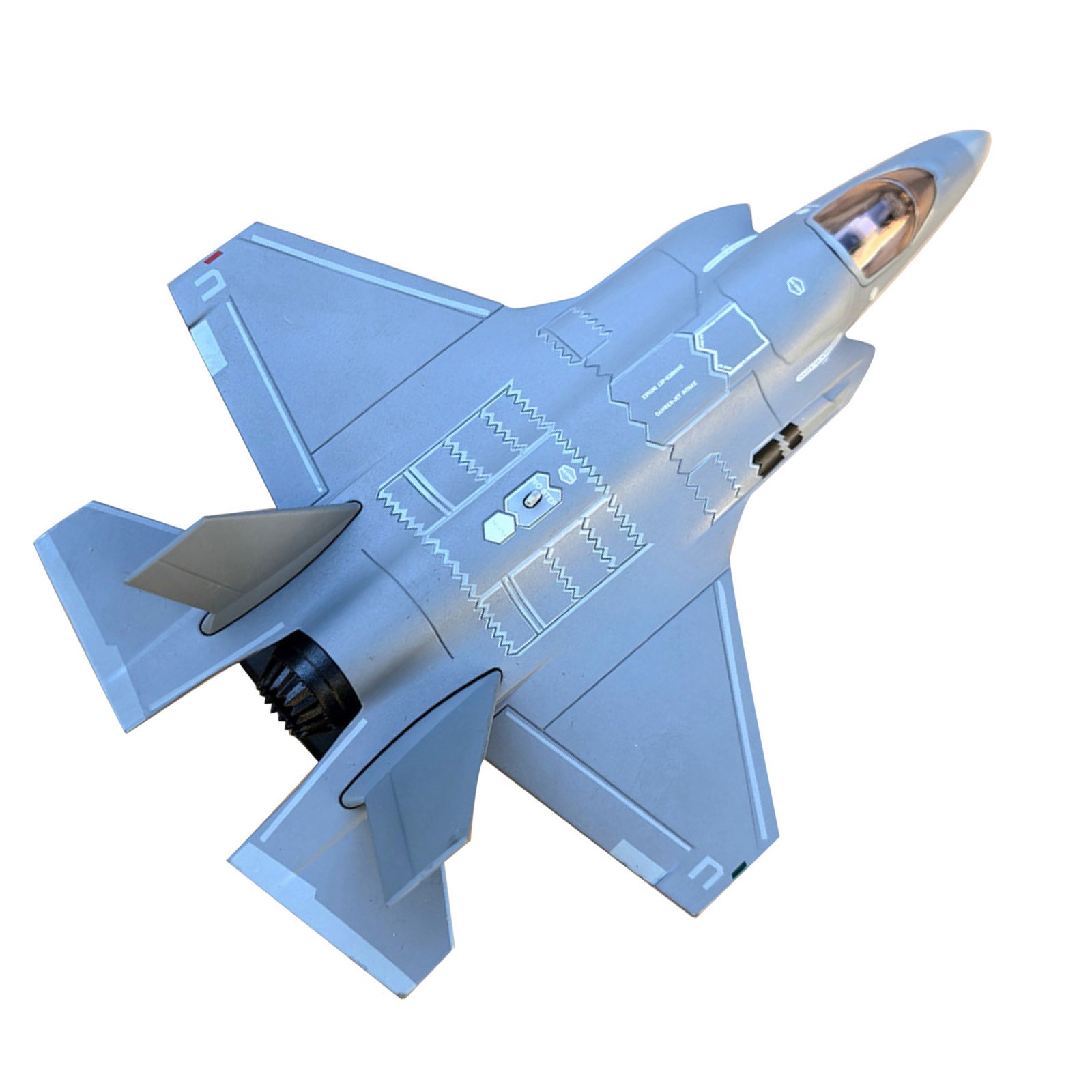F-35B Jet Model 1:100 Scale United States Marine Corps Aircraft Replica Stand