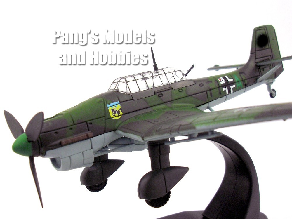 Junkers Ju-87 Stuka German Dive Bomber 1/72 Scale Diecast Metal Model – Oxford