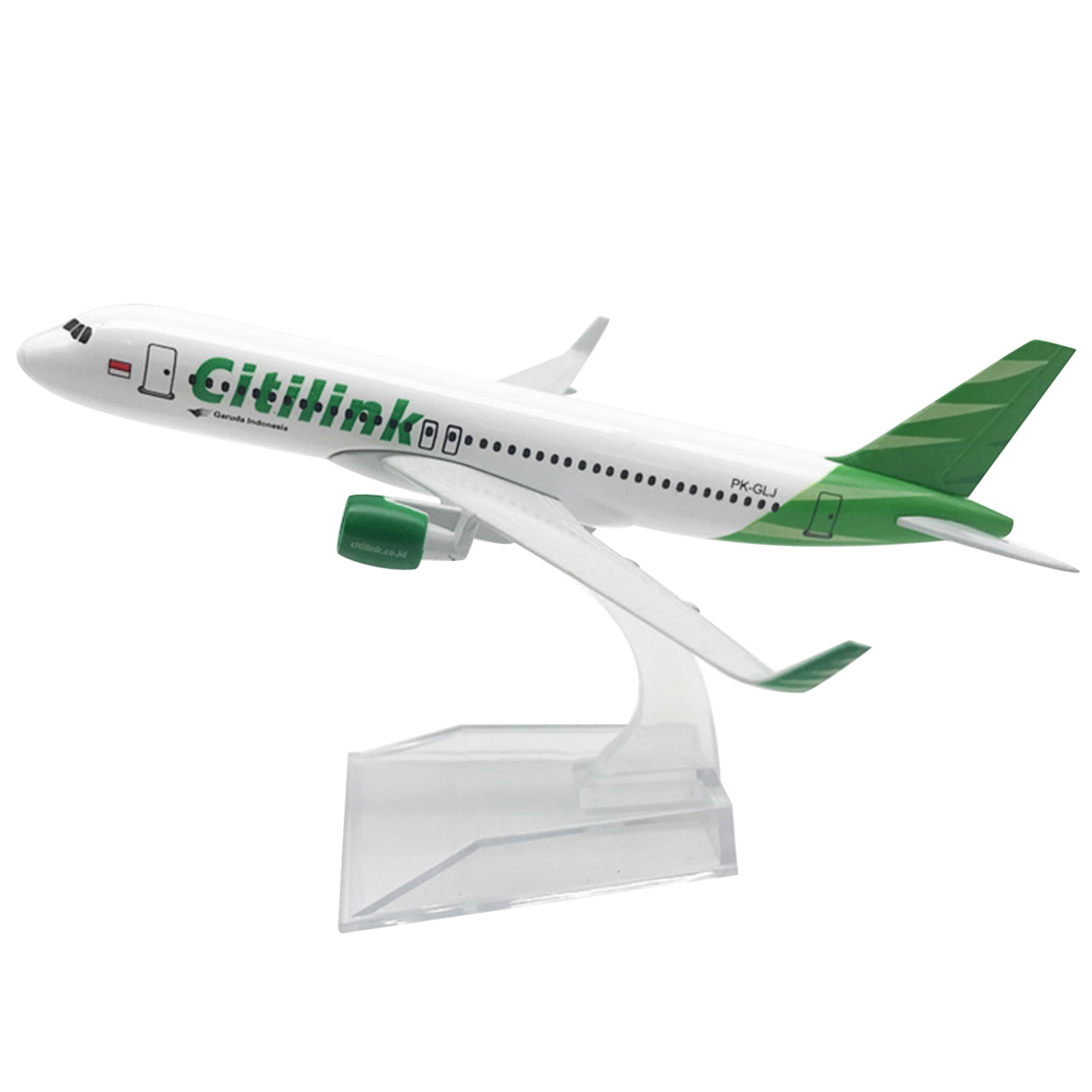 1/400 15cm Aircraft Indonesia Citilink A320 Alloy Plane Model Simulation Display