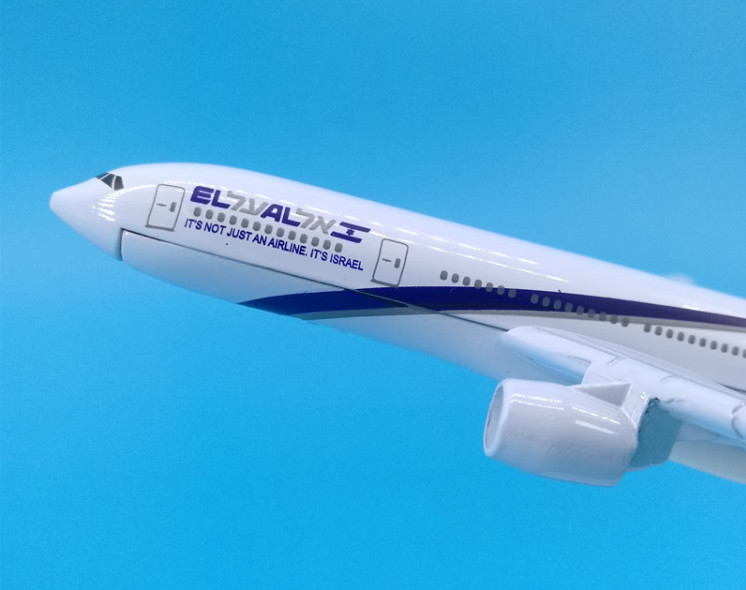 16cm El Al BOEING 777 Passenger Airplane Aeroplane Diecast Aircraft Plane Model