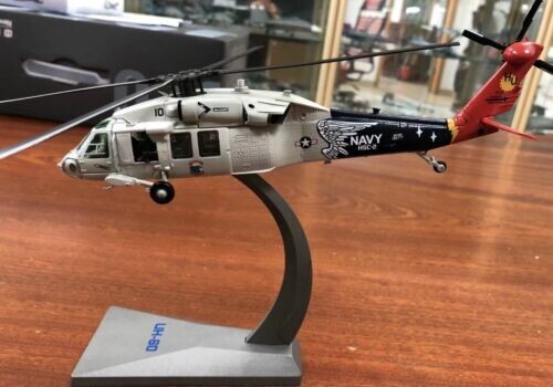 AF1 1/72 US UH-60 Black Hawk HSC-2 Utility Helicopter Alloy Diecast Model