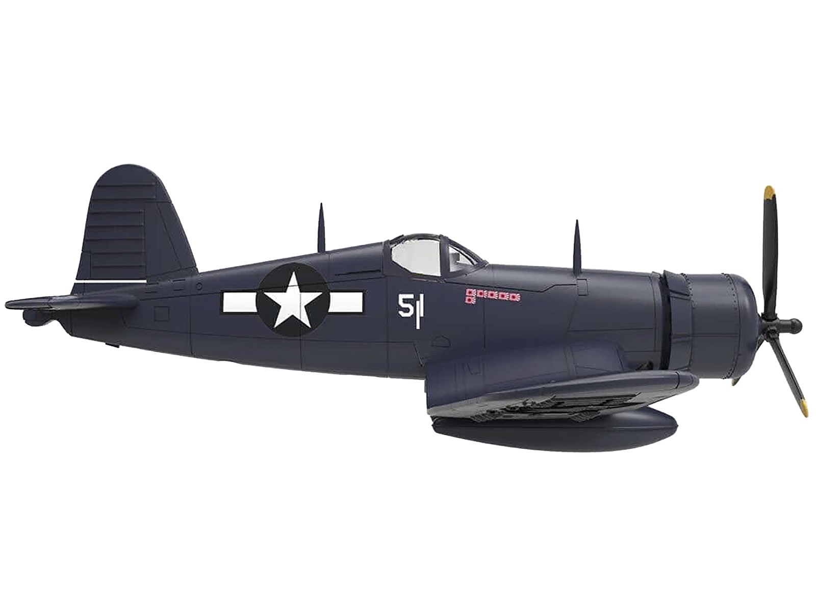Vought F4U 1D Corsair Fighter Aircraft United States Marine Corps Series 1/72