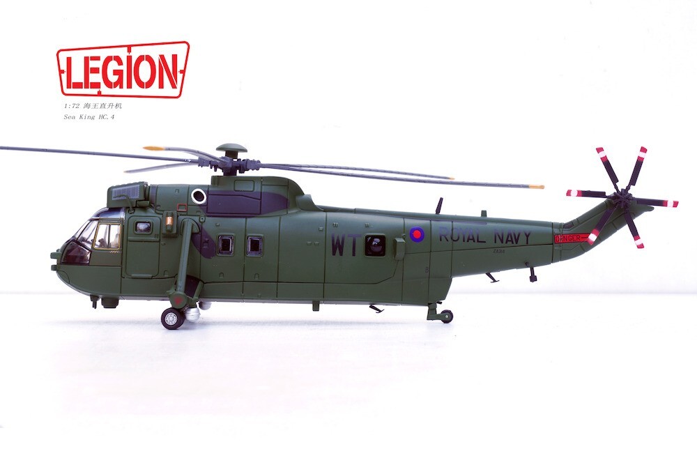 Legion 1:72 14008LB Westland Sea King HC.Mk 4 Commando Royal Navy Fleet