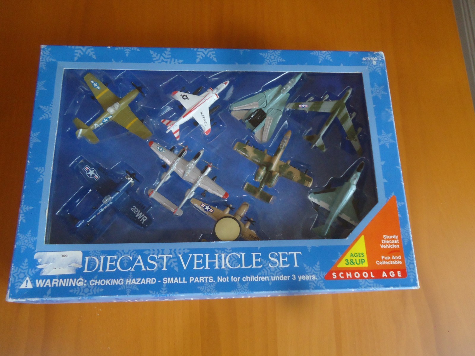 Zlymex Die Cast Military Planes Set (9)