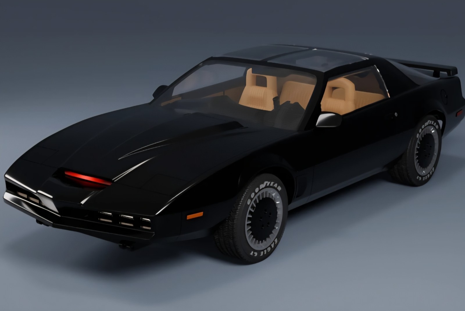 Knight Rider Super Pursuit K.I.T.T 1/18 Custom 3d Model Kit 14″ Gi Joe Size