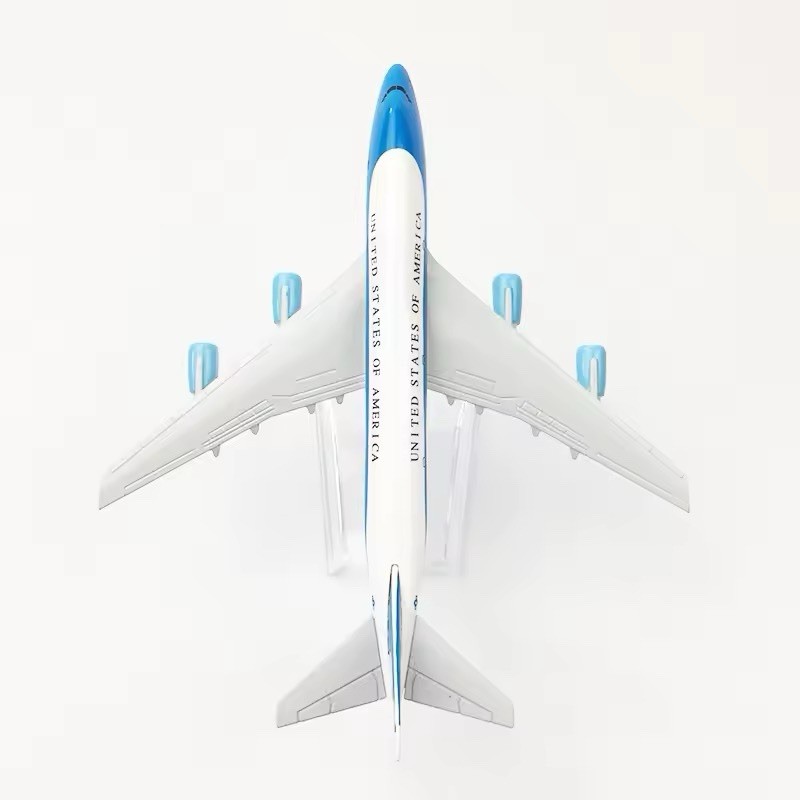 1:400 Air Force One Boeing 747 Model 16cm Diecast Alloy Metal Aircraft Plane