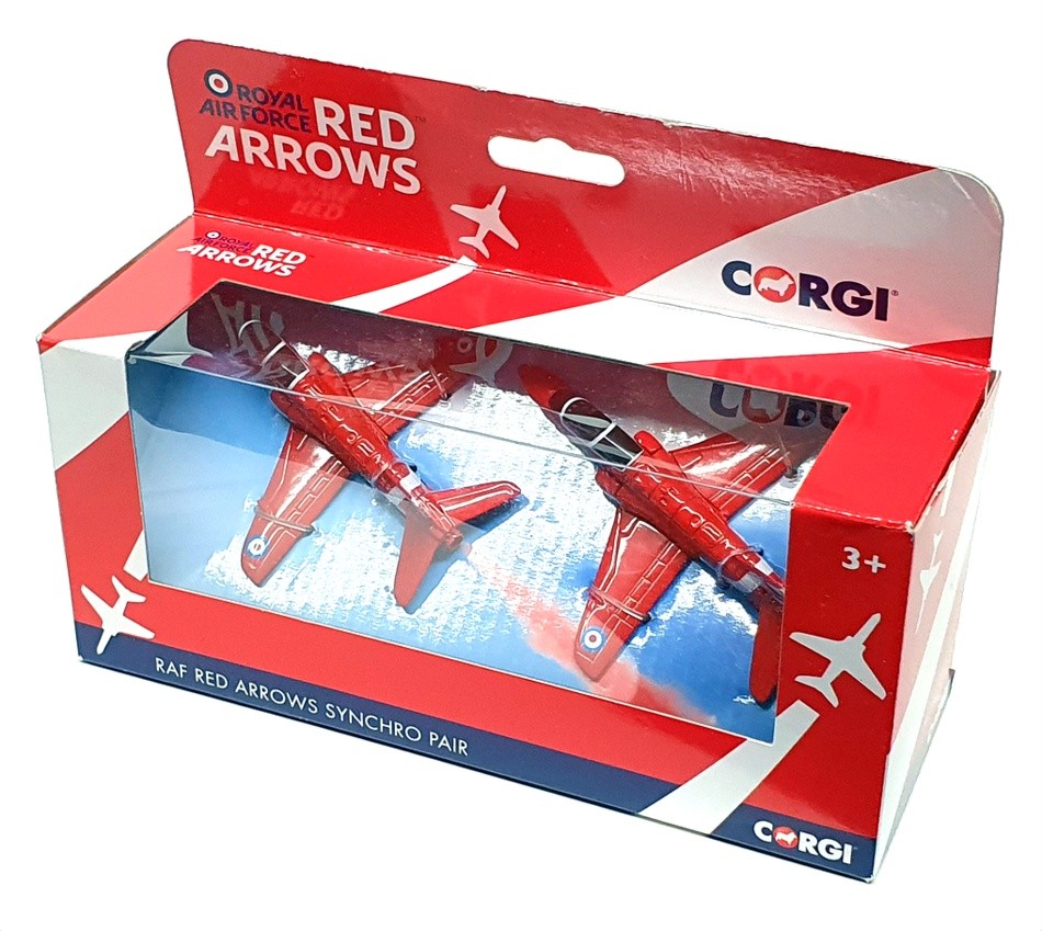 Corgi Diecast CS90687 – RAF Red Arrows Synchro Pair