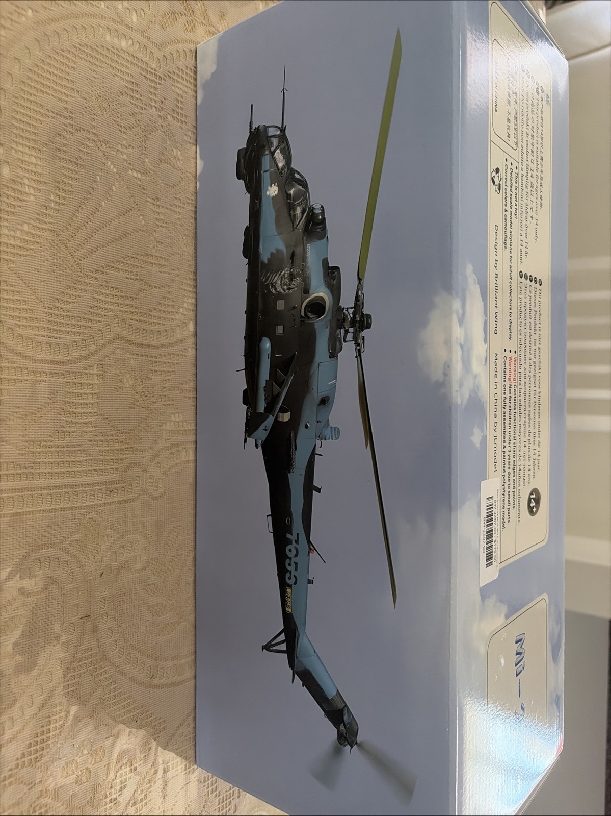 Bless Wing Mi-24 1/48 Scale Diecast And Plastic Model MI-24-03