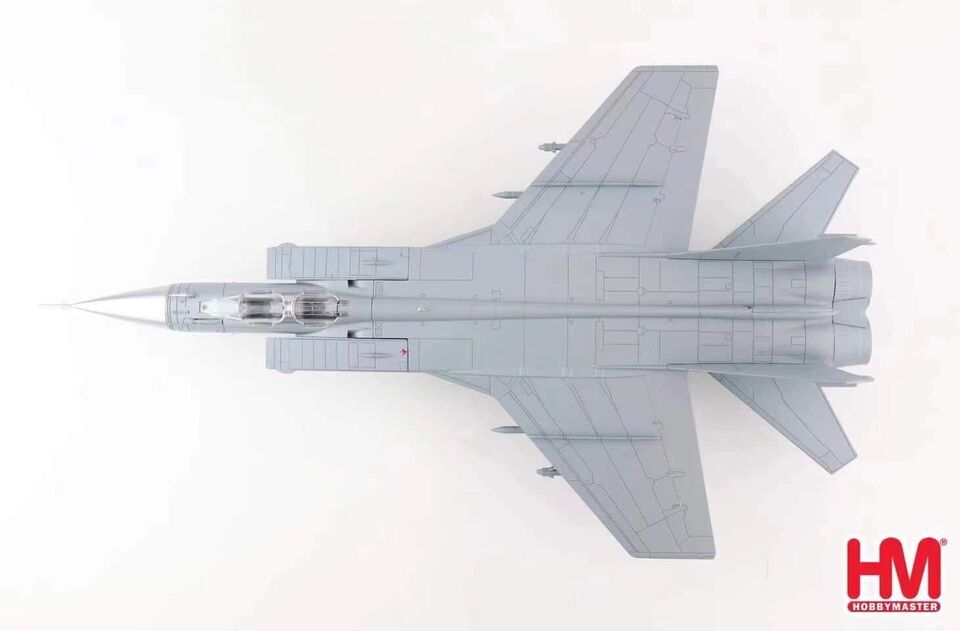 1:72 HM MIG-31K Foxhound D with KH-47M2 missile, 2022 Fighter Diecast Model