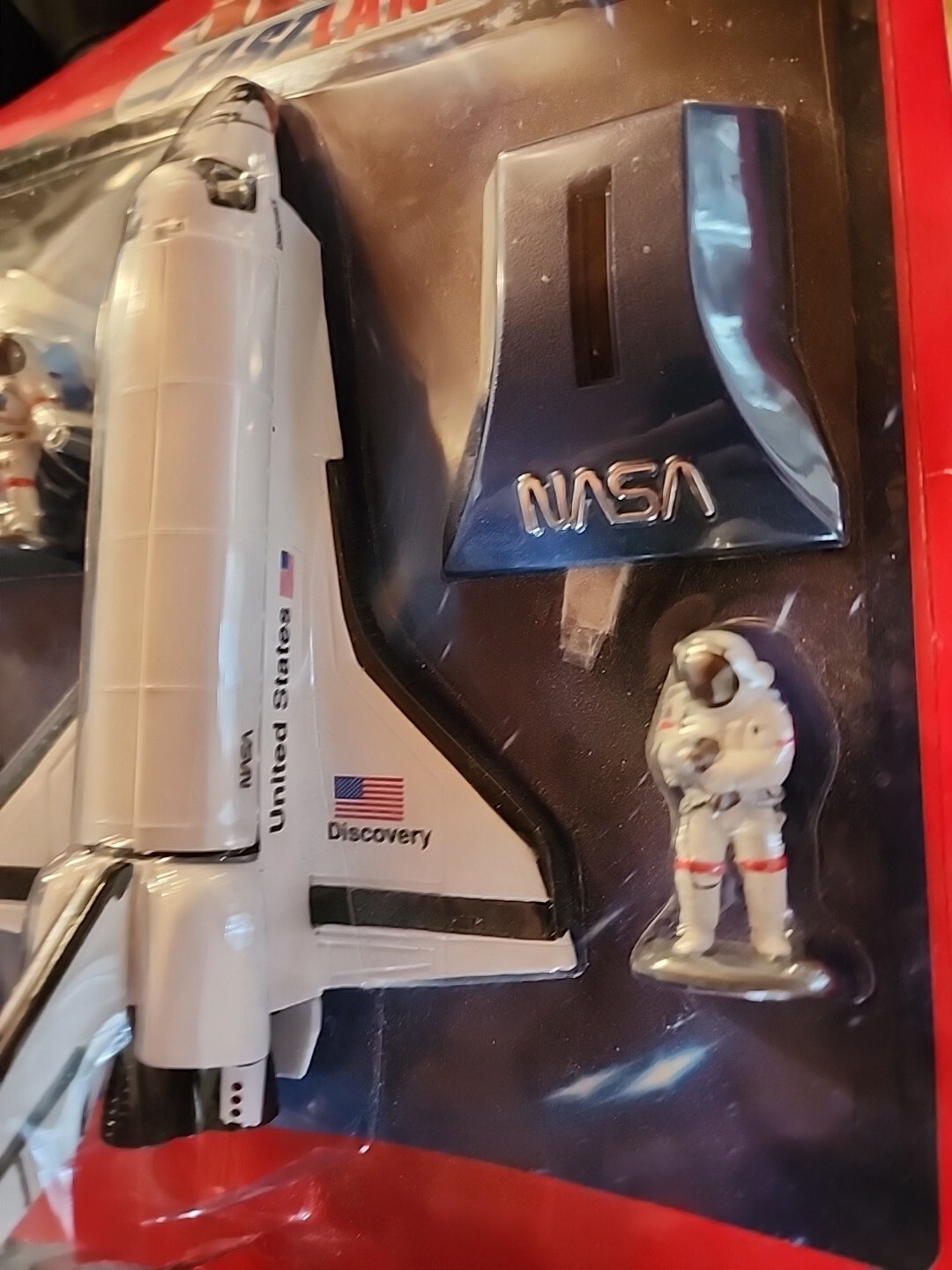Fast Lane Airplane Space Shuttle ASTRONAUTS Diecast NASA Air Space Museum SEALED