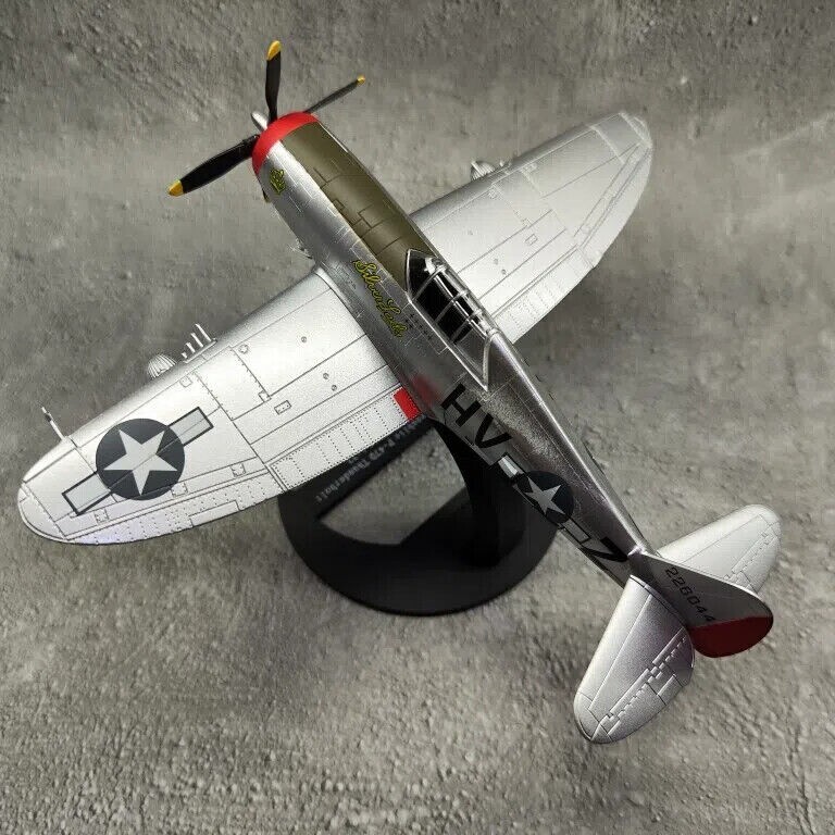 1:72 USAF Republic P-47D Thunderbolt Fighter Model Diecast Military Collection