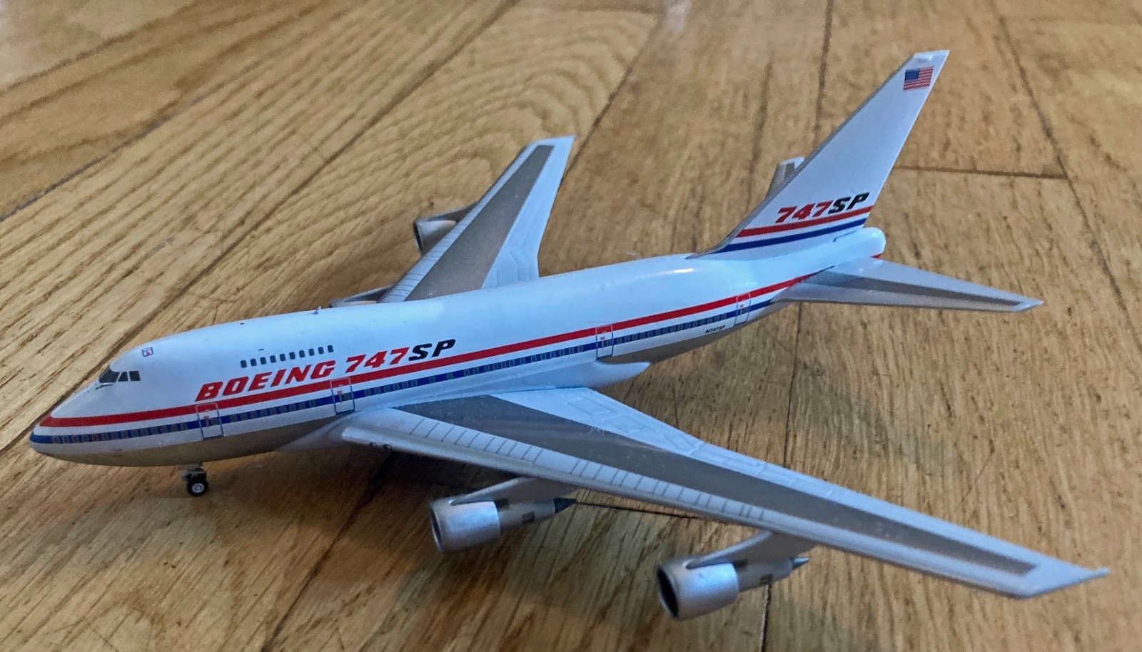 1/400 NG Models Boeing 747SP-21 House Colors Demonstrator N747SP