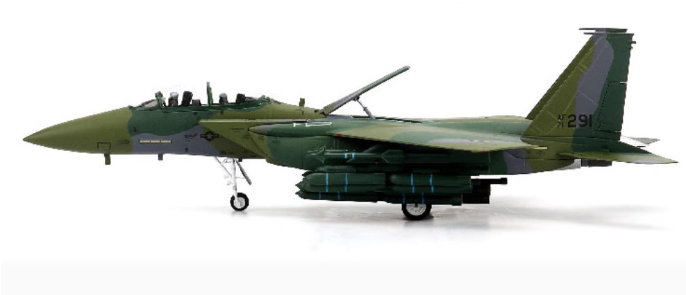 1:72 JC Wing McDonell Douglas F-15B USAF, 1980 Fighter Diecast Aircraft Model