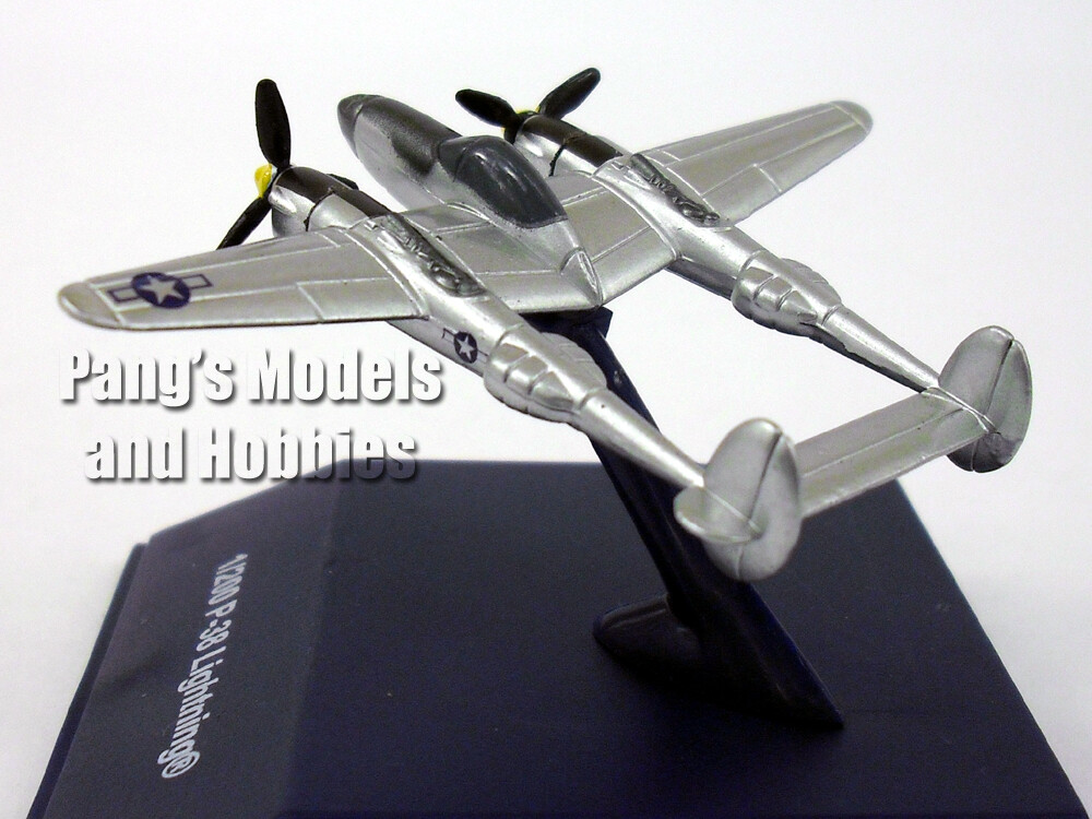 Lockheed P-38 Lightning 1/200 Scale Diecast Model