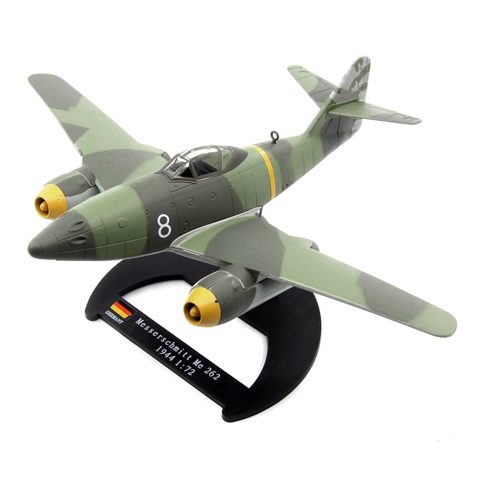 15cm Diecast 1/72 German Messerschmitt Me-262 Fighter Model Static Display