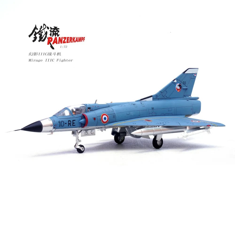 Fighter Model MIRAGE IIIC 10-RE EC 2/10 SEINE FAF 1978 PANZERKAMPF 14648PC 1/72