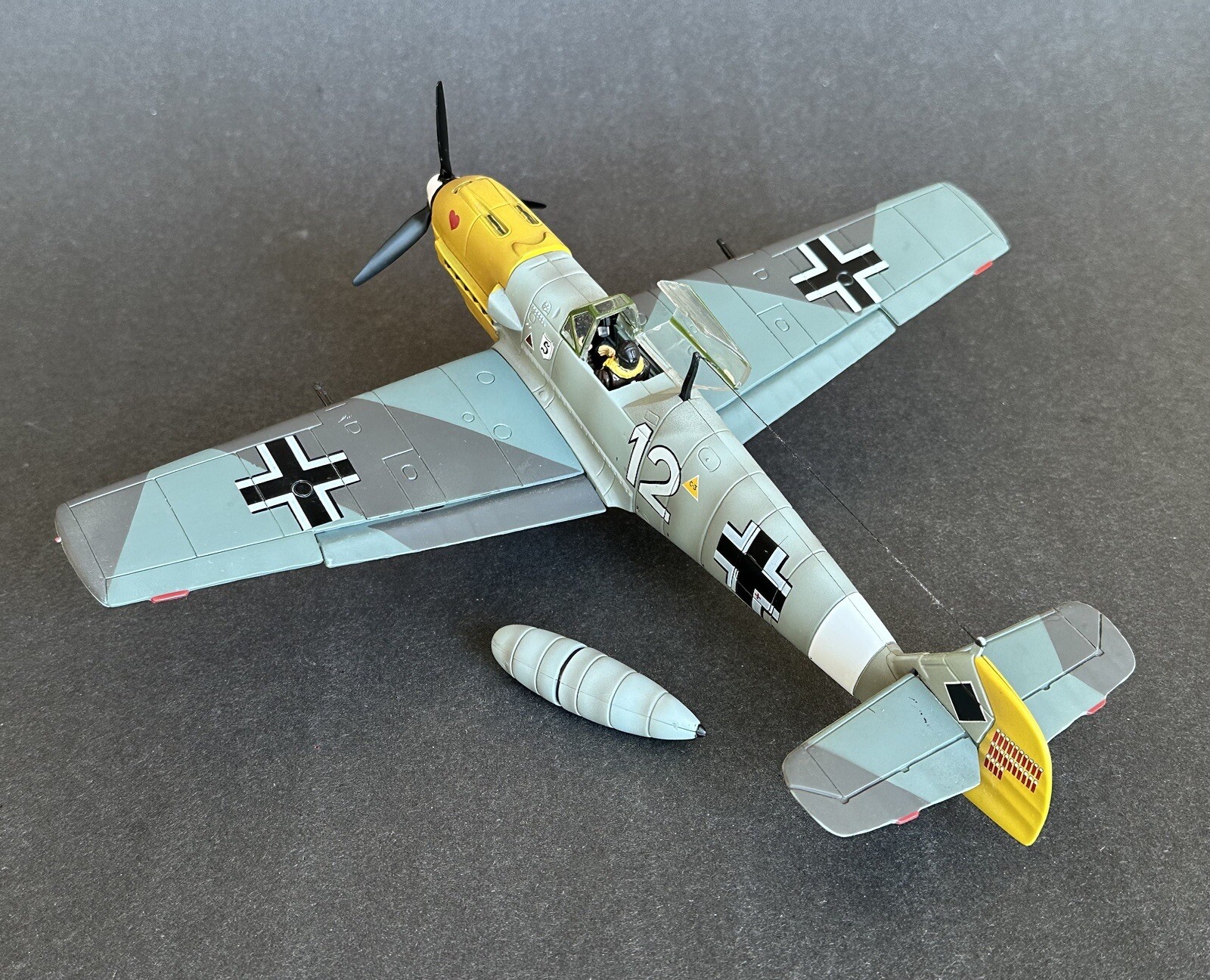 Ultimate Soldier 1:32 WWII German Messerschmitt Bf 109E JG.26 21st Century Toys