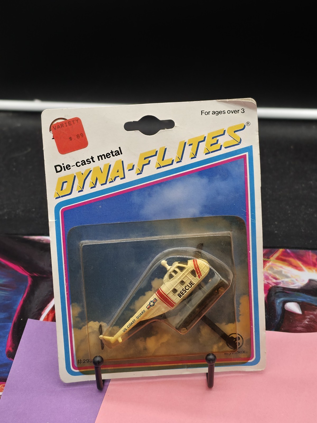 Zylmex Dyna-Flites – A137 H-19 Sikorsky Rescue Helicopter – Zee Toys NIP Vintage