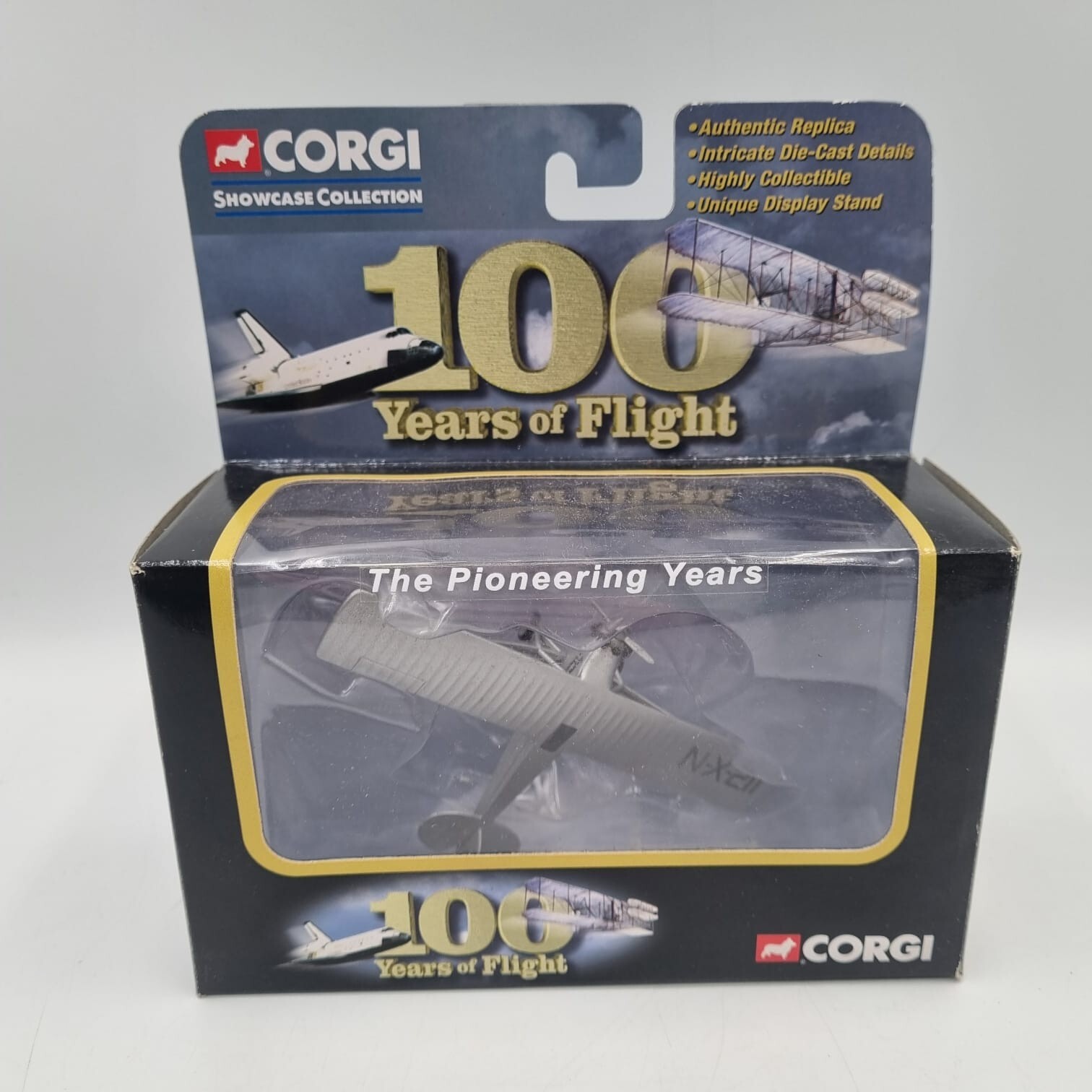 CORGI Showcase Collection 100 Years of Flight Various Aircraft Models & Stands