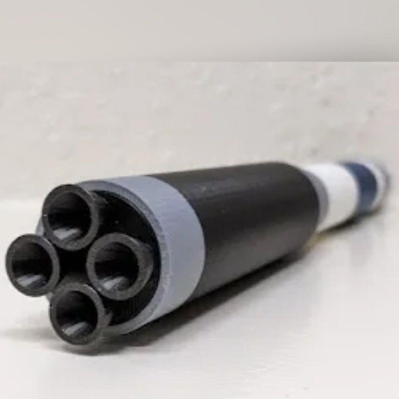 3D Printed 30cm 1:60 Military Model America LGM-30G Minuteman III ICBM Missile